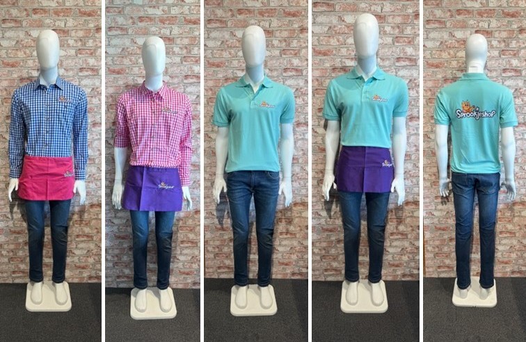 Horeca kleding Sprookjeshof blouses sloven polo