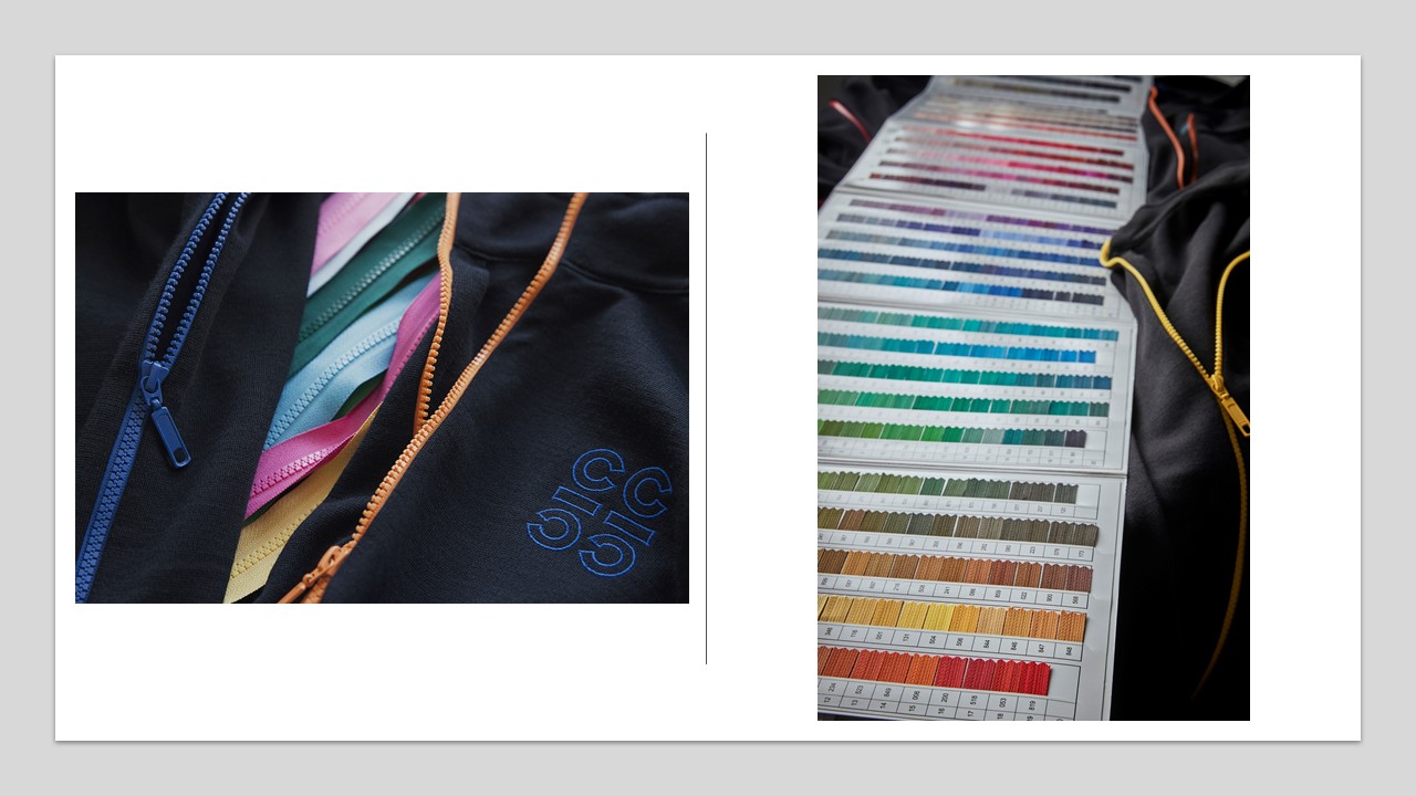MABUTEX Bedrijfskleding Leek Custom Made Kleuren Ritsen