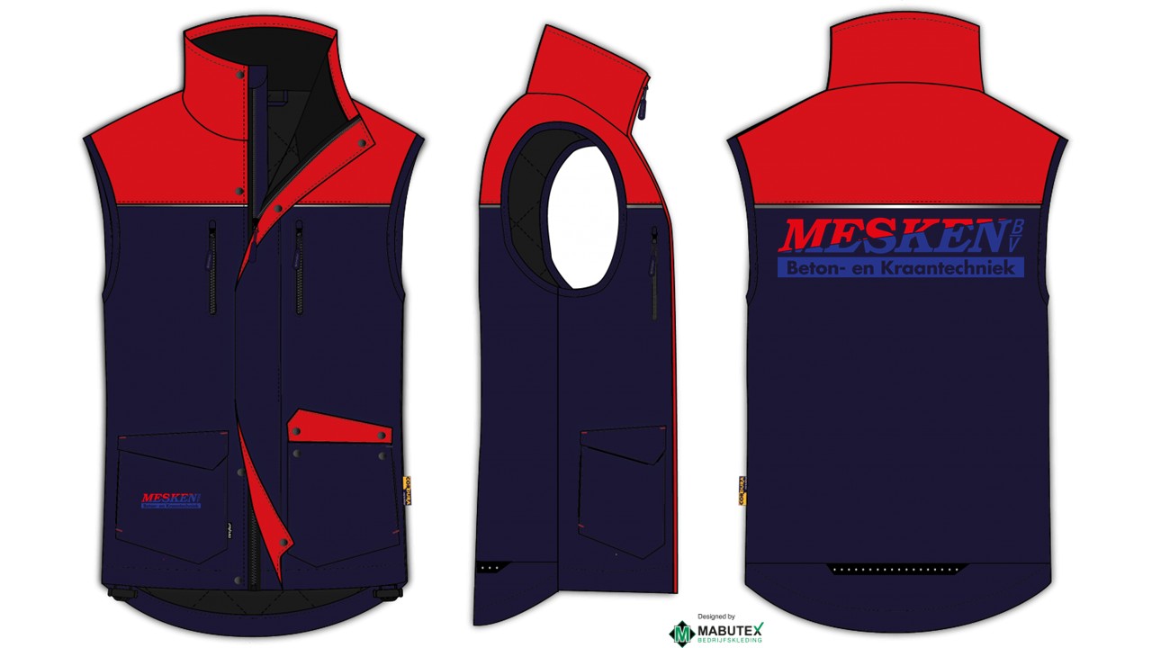 Custom made duurzame bodywarmers – MABUTEX Bedrijfskleding Leek