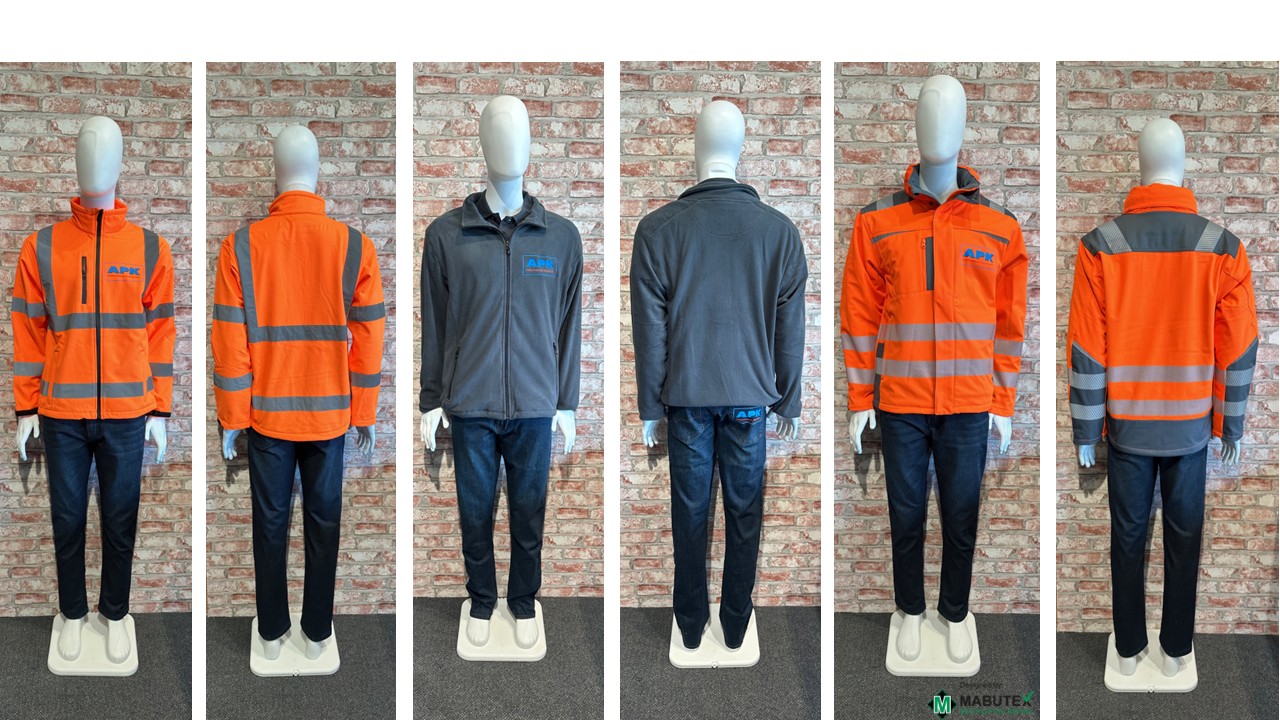 Custom made werkjassen, fleecejassen, softshelljassen – MABUTEX Bedrijfskleding Leek – duurzame werkkleding