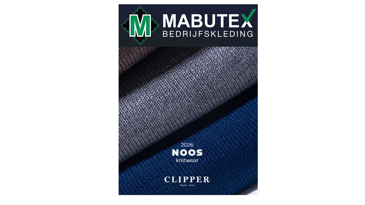 Clipper bedrijfskleding voorraad brochure NOOS - MABUTEX Bedrijfskleding