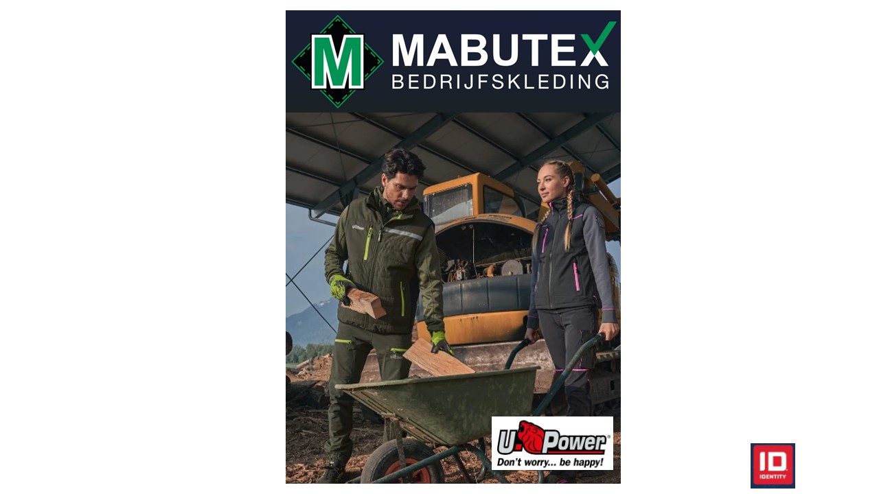 U-power werkkleding brochure MABUTEX Bedrijfskleding Leek